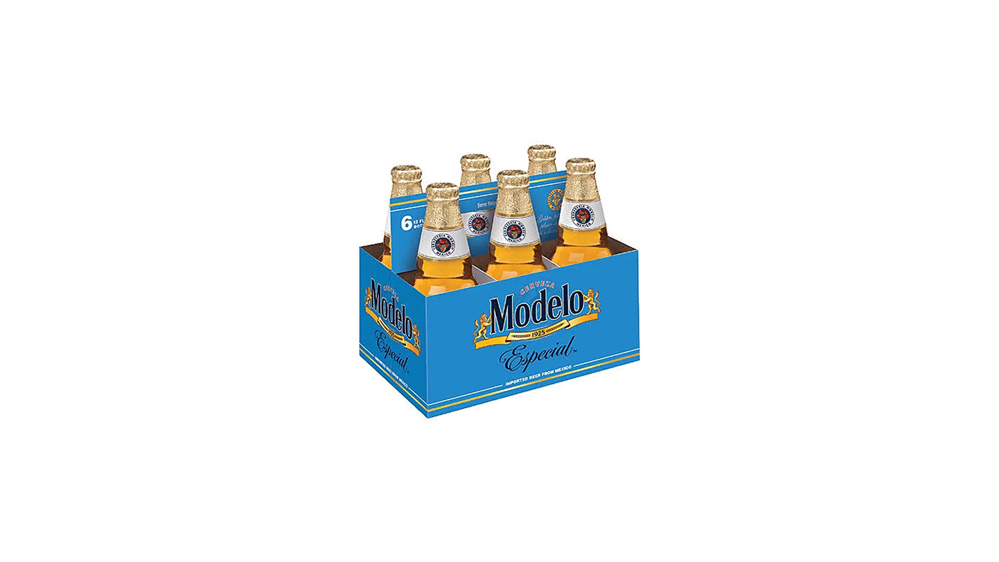 Order Modelo Especial 6 Pack Bottles food online from Extramile 5451 store, Carlsbad on bringmethat.com