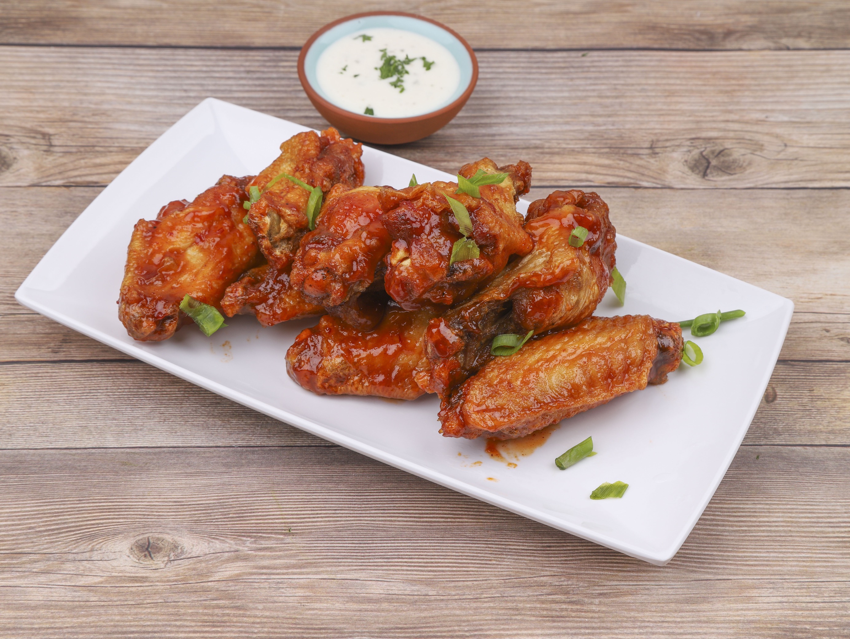Order  7 Piece Buffalo Wings food online from Fuel Pizza store, Charlotte on bringmethat.com