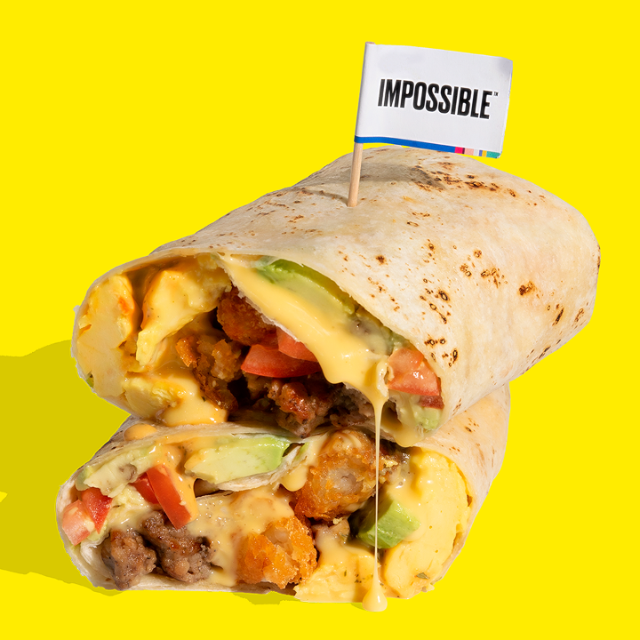 Order (V) IMPOSSIBLE™ BREAKFAST BURRITO food online from The Impossible Shop store, Bethesda on bringmethat.com