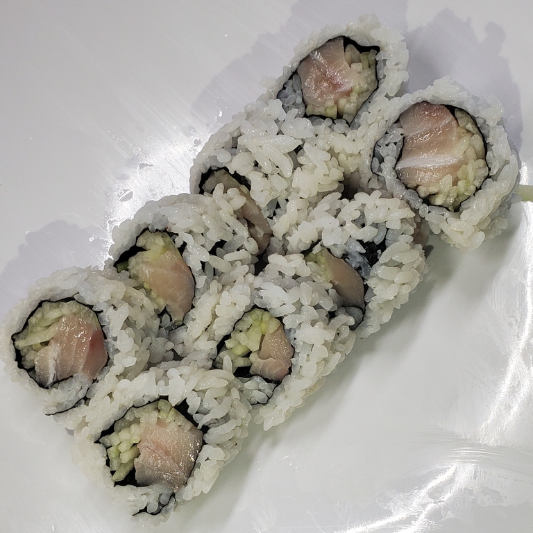 Order Yellowtail Roll food online from Sushi Loco store, Long Beach on bringmethat.com