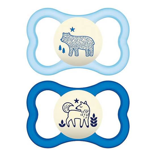 Order MAM Air Night Orthodontic Ages 6+ Months Pacifier in Blue food online from Bed Bath & Beyond store, Lancaster on bringmethat.com