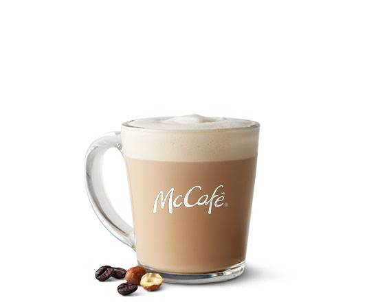 Order Medium Hazelnut Cappuccino food online from Mcdonald'S® store, EL MONTE on bringmethat.com