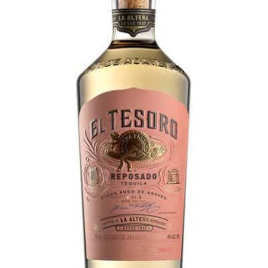 Order El Tesoro Tequila Reposado - 750mL food online from Rowland Heights Liquor store, Rowland Heights on bringmethat.com