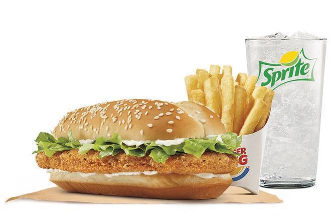 Order Original Chicken Sandwich Meal food online from Burger King store, Lake City on bringmethat.com