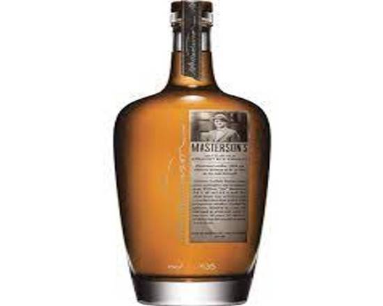 Order MASTERSON'S RYE WHISKEY 10 YEAR 750ML 45% food online from Pit Stop Liquor Mart store, El Monte on bringmethat.com