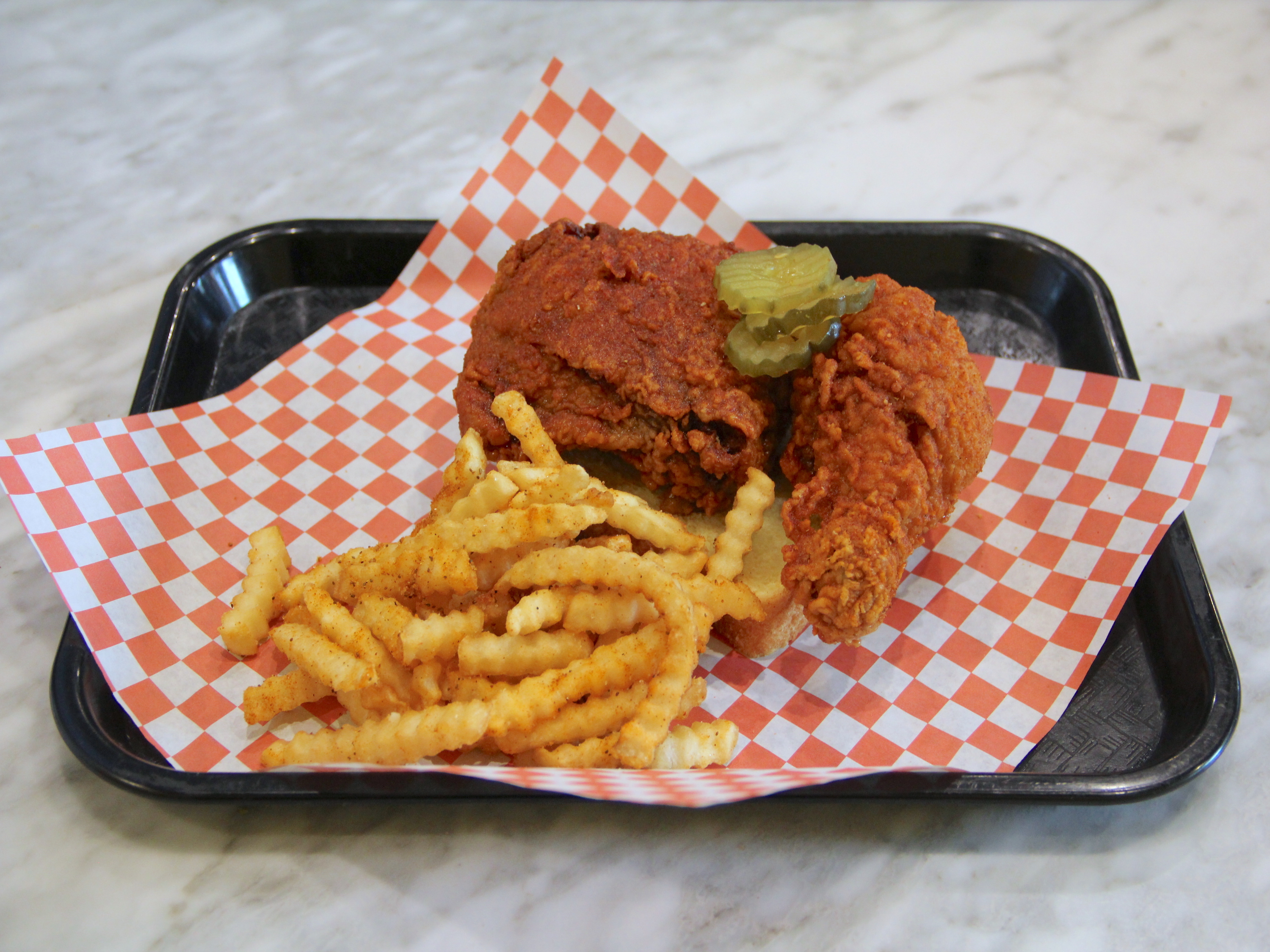 Order Leg and Thigh Combo food online from Hotties Fried Chicken store, Chino Hills on bringmethat.com
