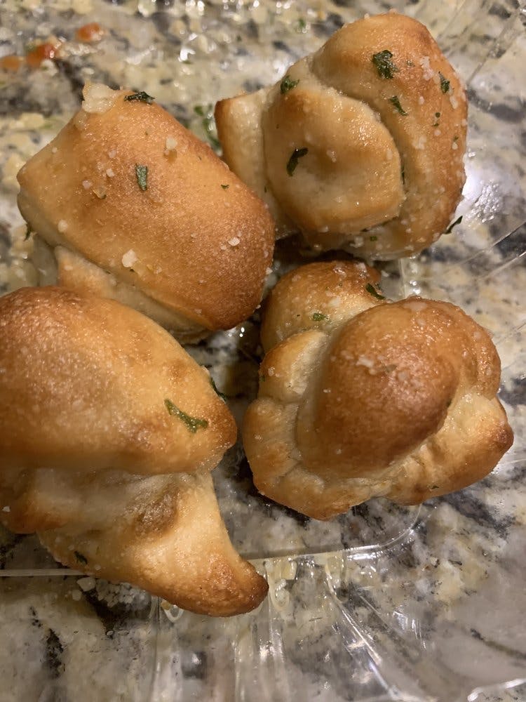 Order Garlic Knots - 6 Pieces food online from Brick City Eatery store, Lutz on bringmethat.com