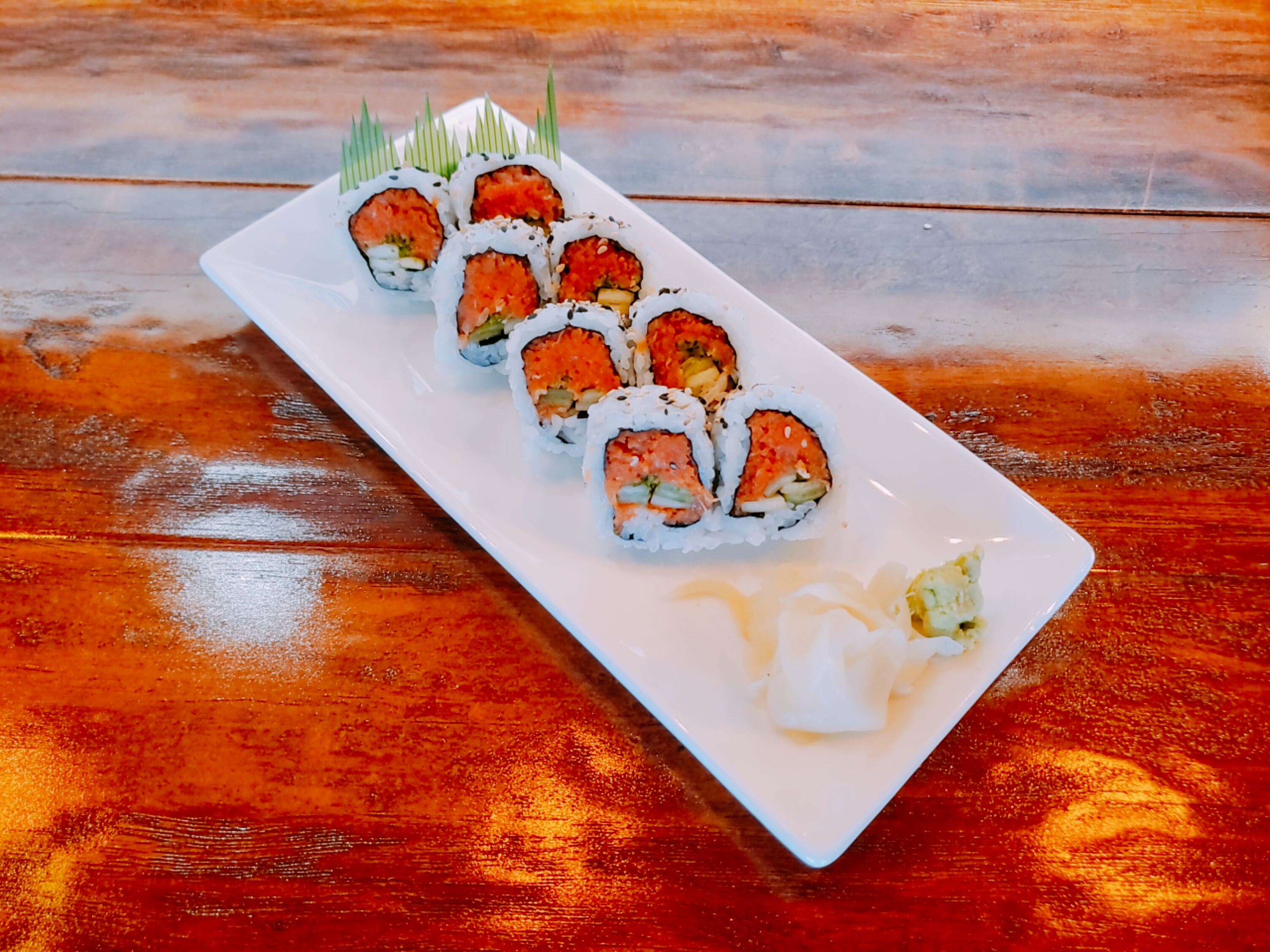Order Spicy Tuna Roll food online from Otay Sushi And Crab store, Chula Vista on bringmethat.com