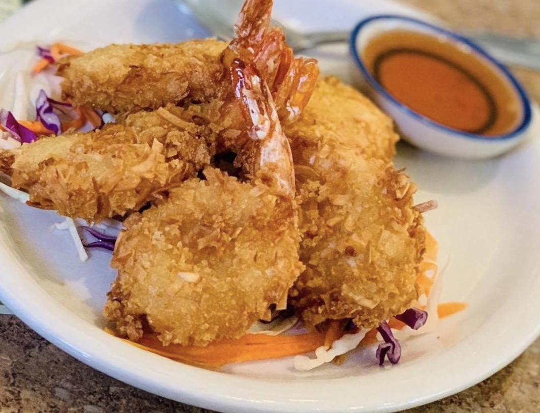 Order Coconut shrimp food online from Brown Rice Thai Cuisine store, West Boylston on bringmethat.com