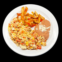 Order Huevos a la Mexicana food online from Bigotes Street Tacos store, The Woodlands on bringmethat.com