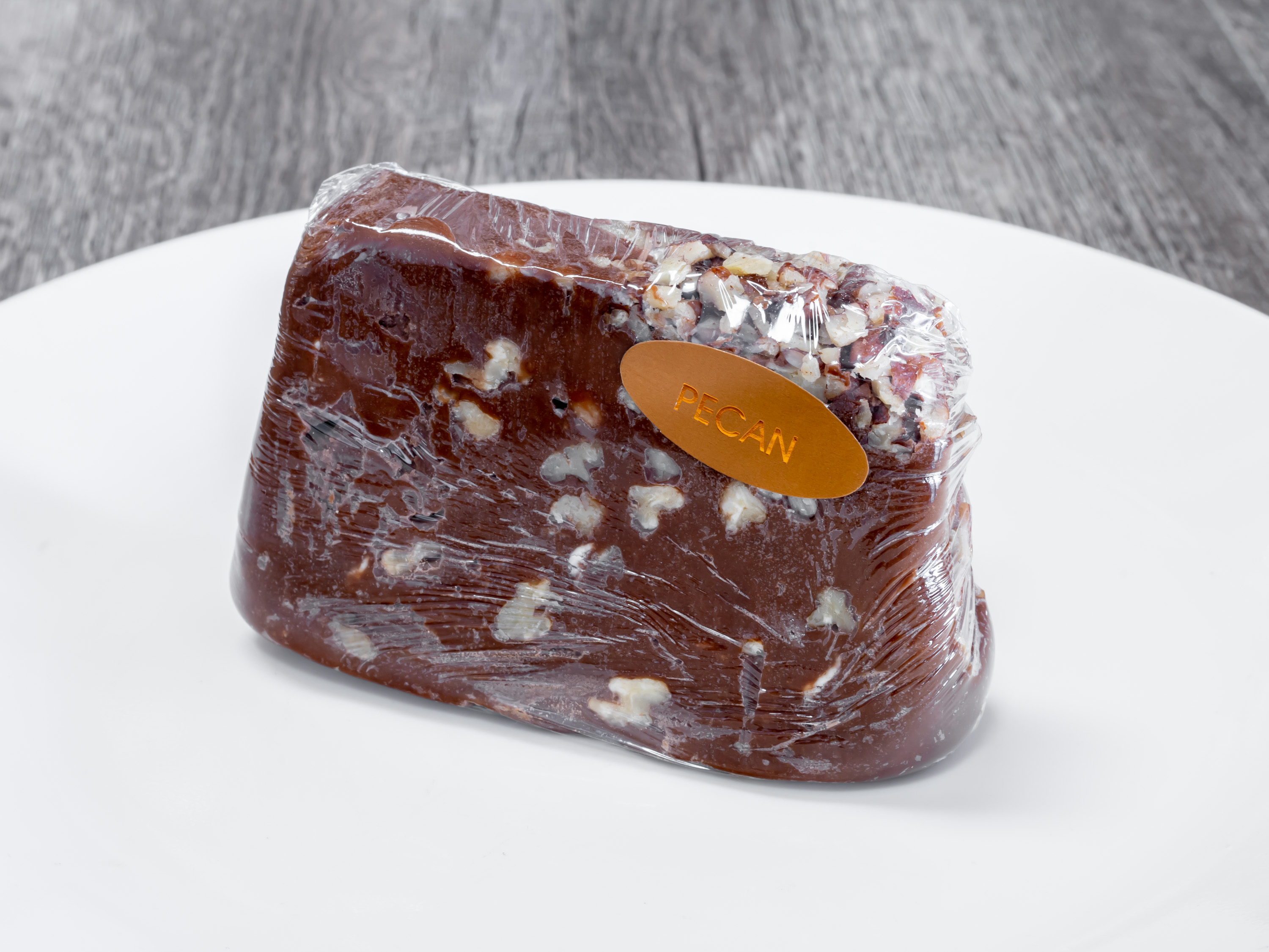 Order Pecan Fudge -Chocolate food online from Rocky Mountain Chocolate Factory store, Houston on bringmethat.com