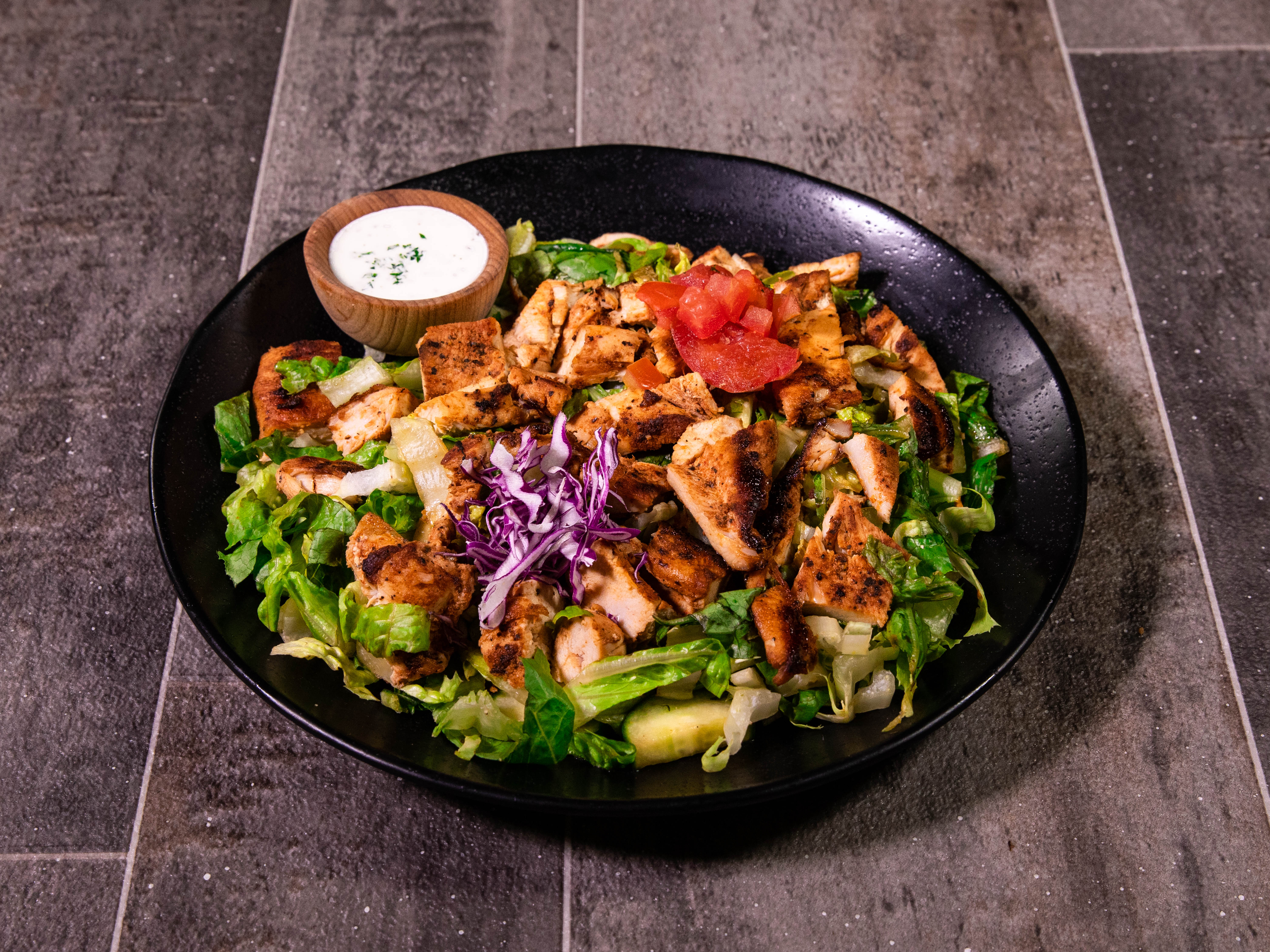 Order Grilled Chicken Salad food online from Jimmy's Burgers store, Dallas on bringmethat.com