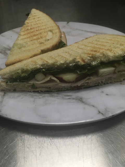 Order Turkey Apple Panini food online from Doughnuts & Draughts store, Worcester on bringmethat.com