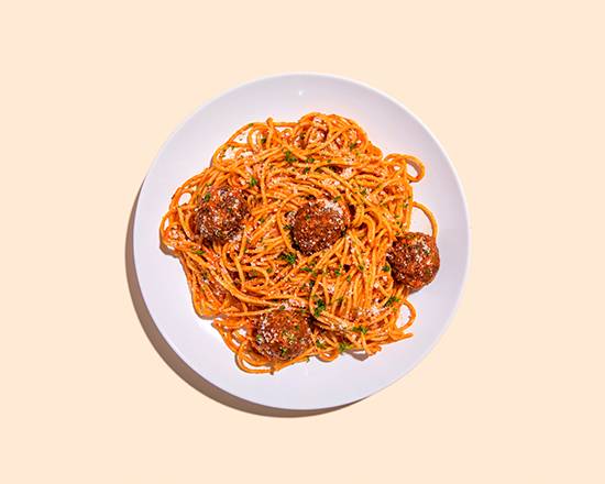Order Spaghetti and Meatballs food online from Ma Meatballs store, Royal Palm Beach on bringmethat.com