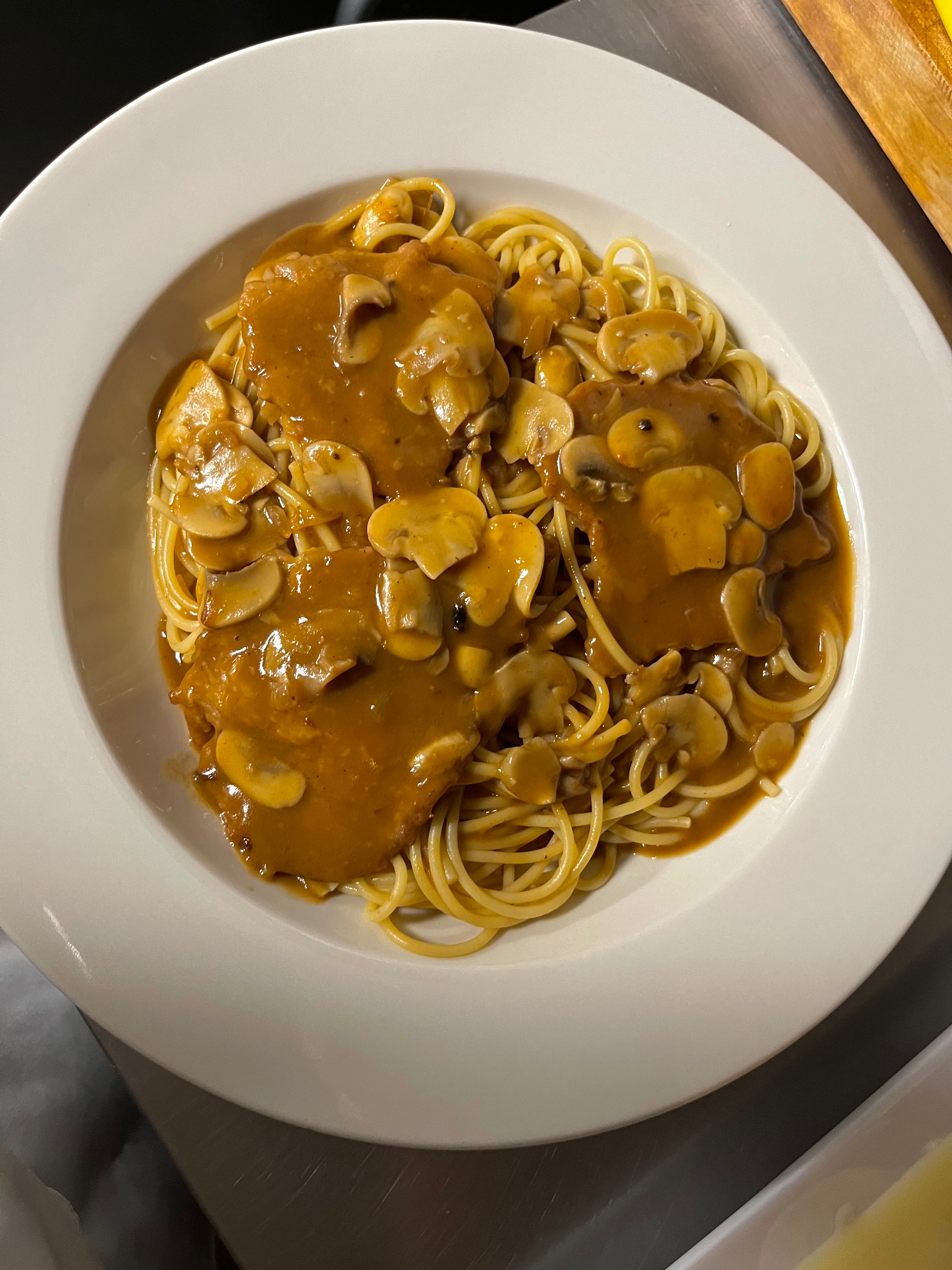 Order Veal Marsala - Veal food online from Angelina Fine Foods store, Cold Spring on bringmethat.com