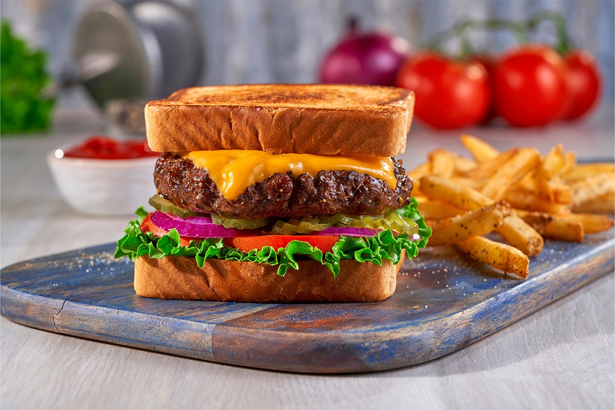 Order Classic Burger food online from Cotton Patch Cafe store, Lubbock on bringmethat.com