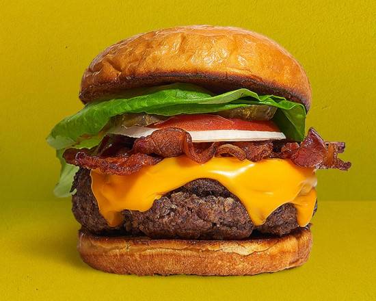 Order Boomin' Bacon Burger food online from Heavy Burger store, Garfield Heights on bringmethat.com