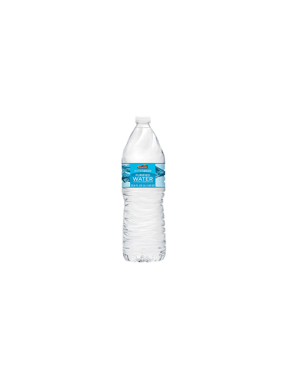 Order ExtraMile Purified Water Liter  food online from Chevron Extramile store, Oceanside on bringmethat.com