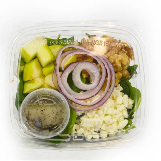 Order Spinach Salad with Apple & Walnuts food online from Sacramento Natural Foods Co-Op store, Sacramento on bringmethat.com