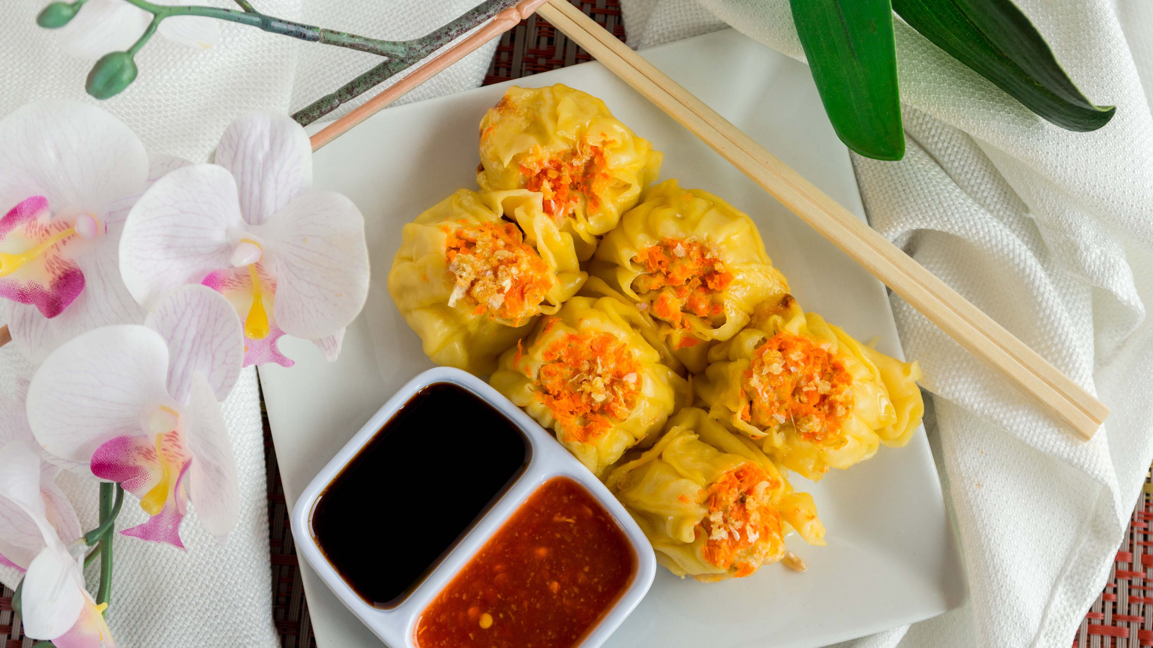 Order A6. Dumpling food online from Thai Koon Kitchen store, West Chester Township on bringmethat.com
