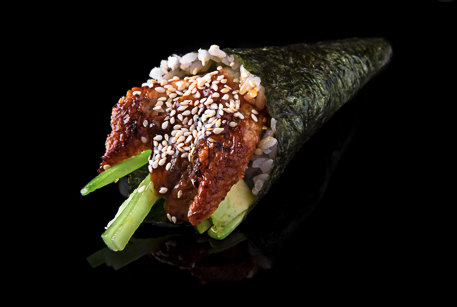 Order Unagi Hand Roll food online from Zaoh Restaurant store, San Francisco on bringmethat.com