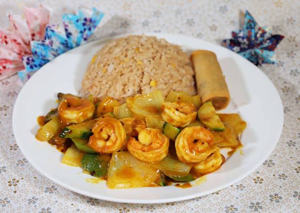 Order Shrimp Curry Sauce food online from Hibachi Express store, New Rochelle on bringmethat.com
