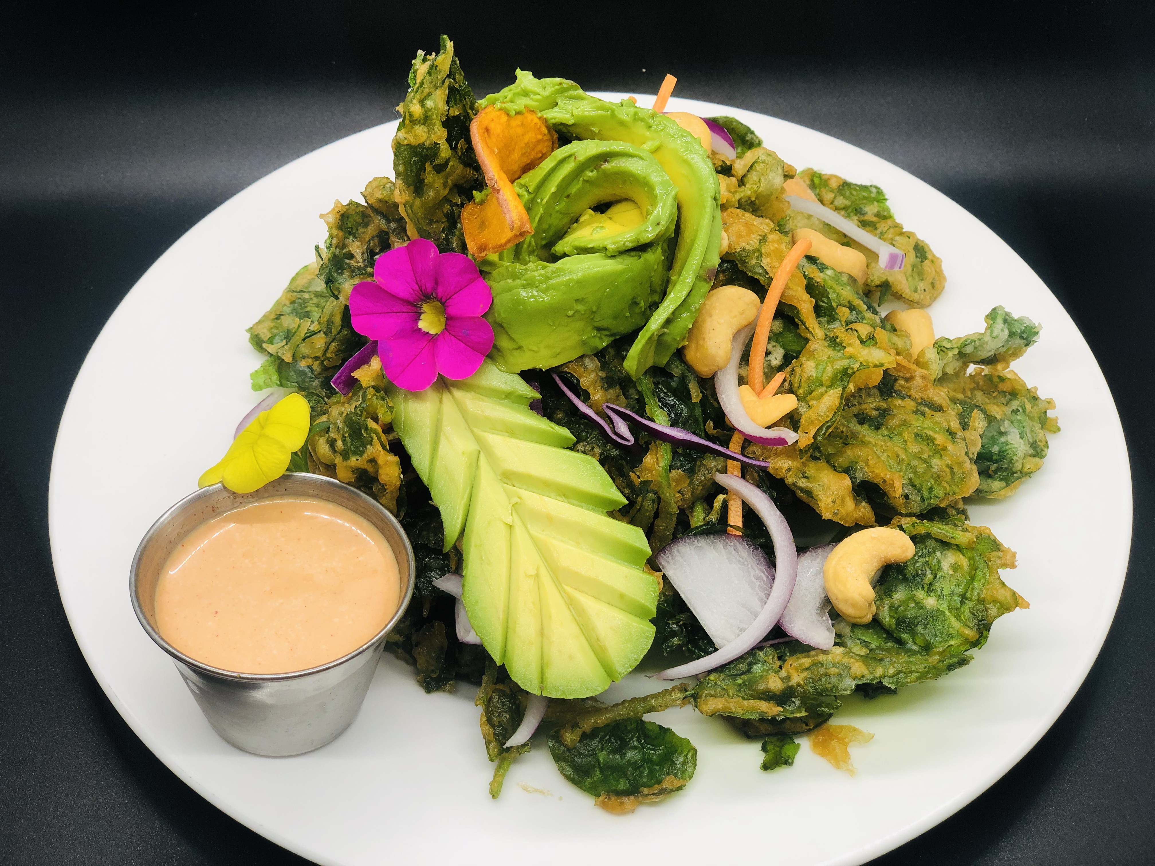 Order Fried Spinach Salad food online from Spring Thai store, Petaluma on bringmethat.com