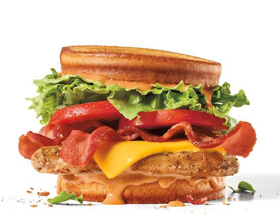 Order Deluxe Grilled Chicken Sandwich food online from Jack in the Box store, Charlotte on bringmethat.com