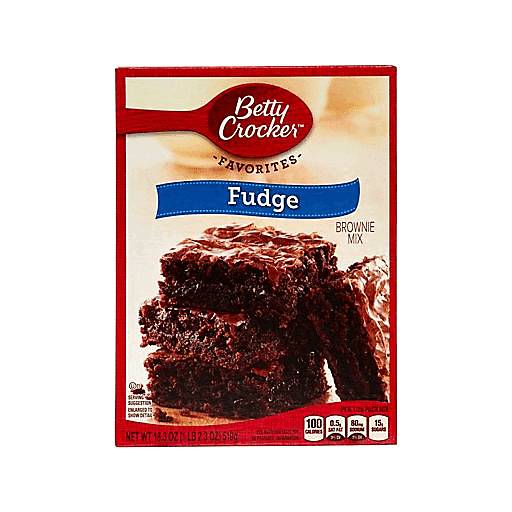 Order Betty Crocker Fudge Brownie Mix  (18.3 OZ) 134062 food online from Bevmo! store, Albany on bringmethat.com