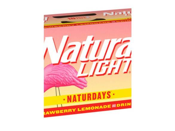Order Natural Light Naturdays Strawberry Lemonade - 18x 12oz Cans food online from Royals Liquor store, St. Peters on bringmethat.com