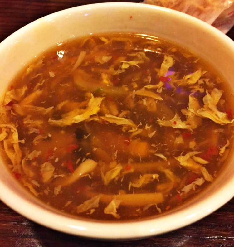 Order Veggie Hot & Sour Soup food online from Red house store, New York on bringmethat.com