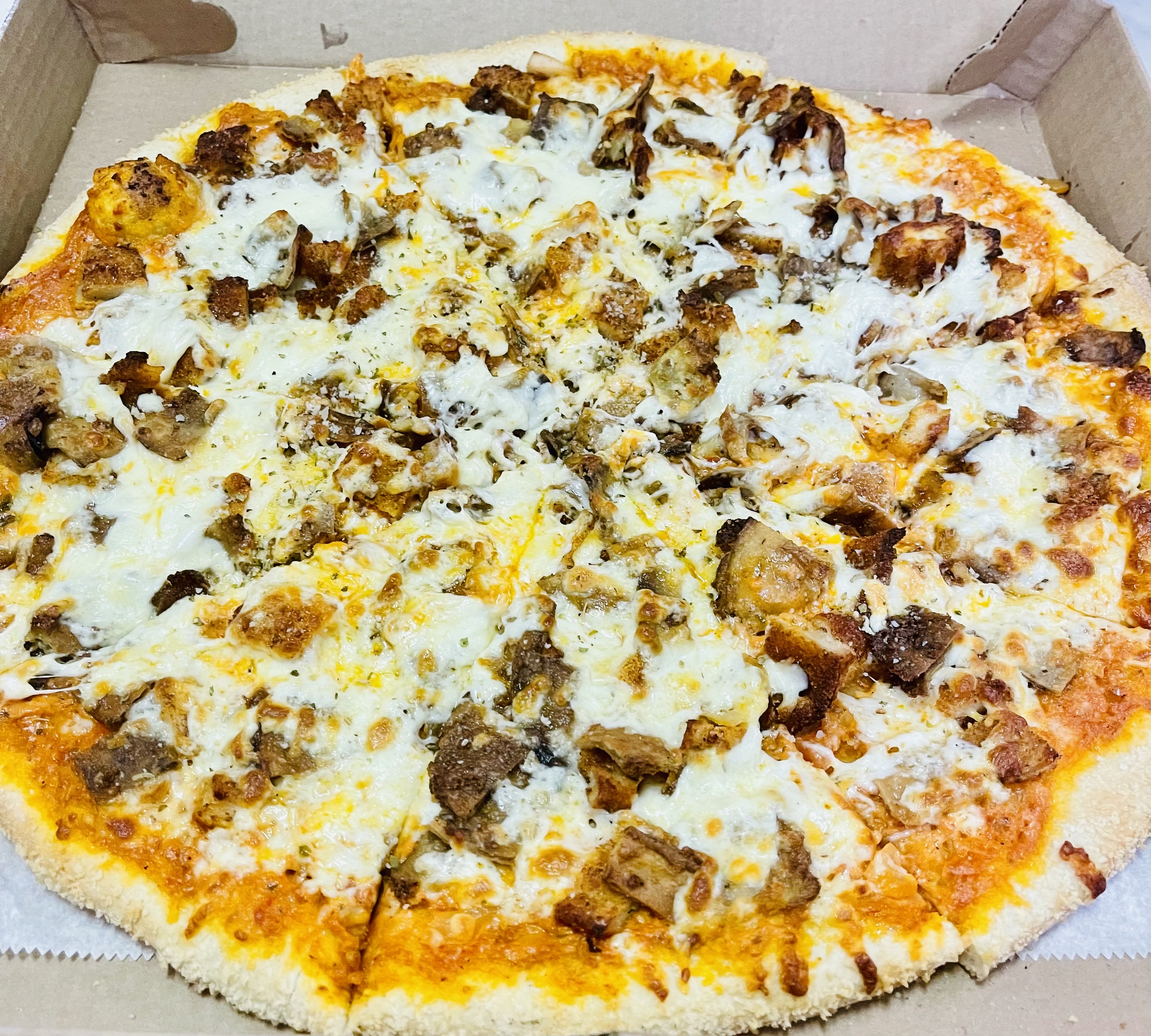 Order Chicken Mama  Mia pizza  food online from Chris Pizza store, Clifton on bringmethat.com