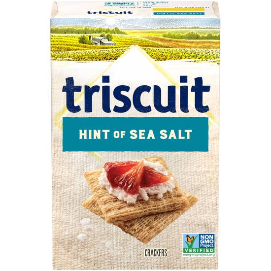 Order Triscuit Hint Of Sea Salt Cracker food online from Deerings Market store, Traverse City on bringmethat.com