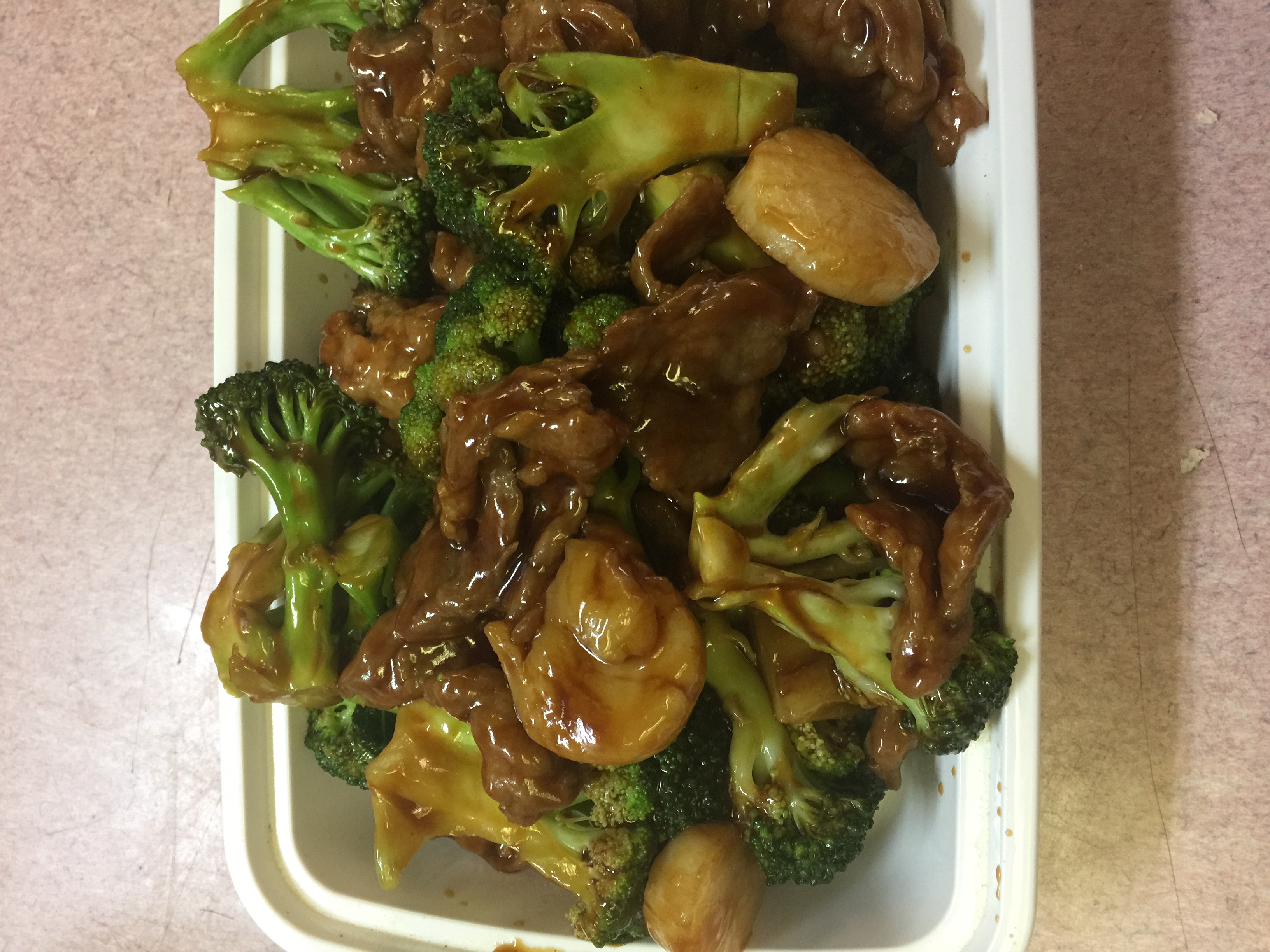 Order S13. Beef with Scallops food online from China Wok store, Harrison on bringmethat.com