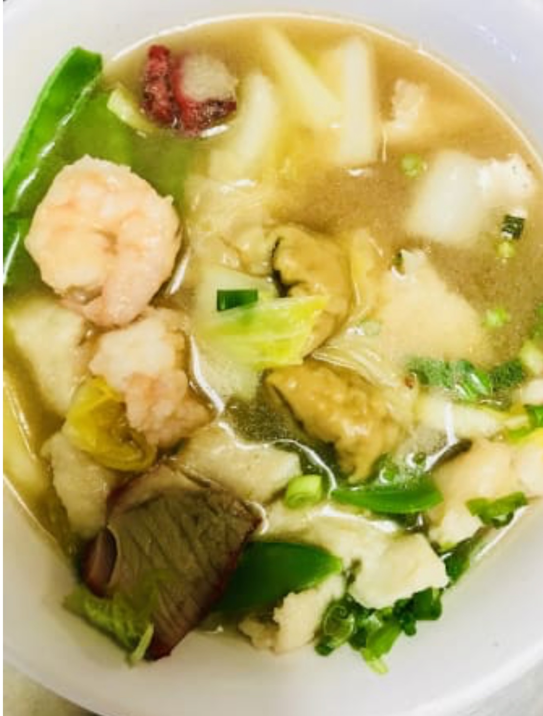 Order Wor Wonton Soup food online from China A Go Go store, Las Vegas on bringmethat.com