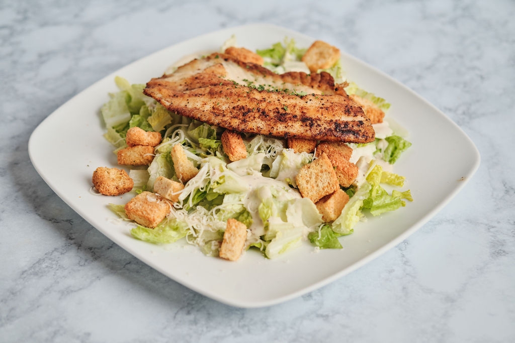 Order Tilapia/Caesar Salad food online from Orchid City Fusion Cafe store, Arlington on bringmethat.com