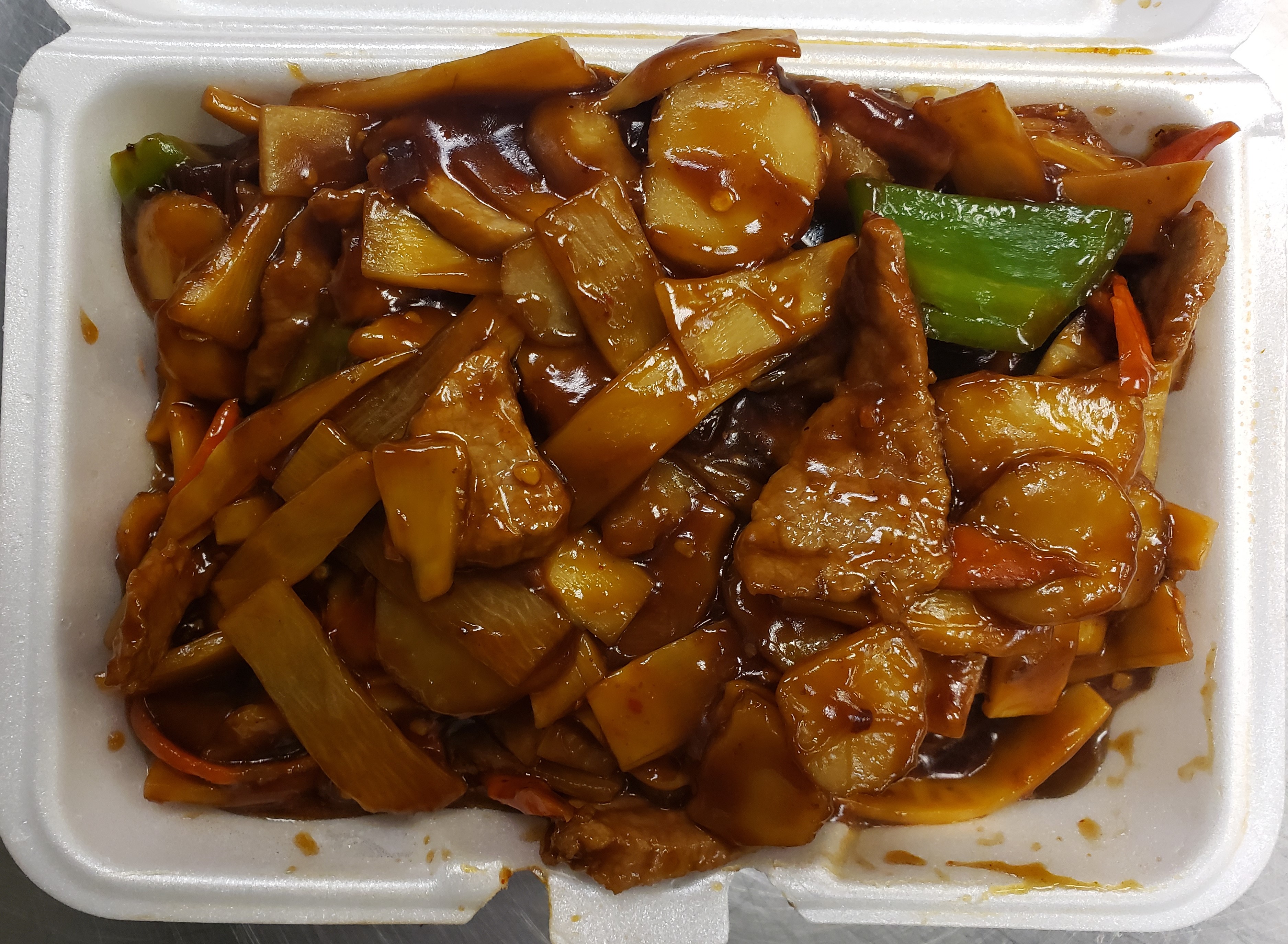 Order L29. Hunan Beef Lunch food online from Golden Pearl store, Salt Lake City on bringmethat.com