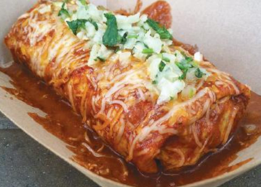 Order Wet Burrito food online from M1 Grill store, Pontiac on bringmethat.com