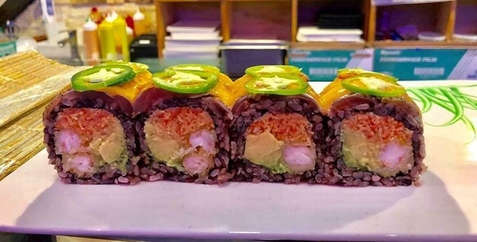 Order Angry Dragon Roll* food online from Saga Fusion store, Barnstable on bringmethat.com