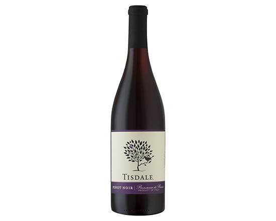 Order Tisdale Vineyards Pinot Noir, 750mL red wine (11.5% ABV) food online from Chapman Liquor store, Orange on bringmethat.com