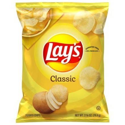 Order Lay's Classic (2.65 oz) food online from 7-Eleven By Reef store, Atlanta on bringmethat.com