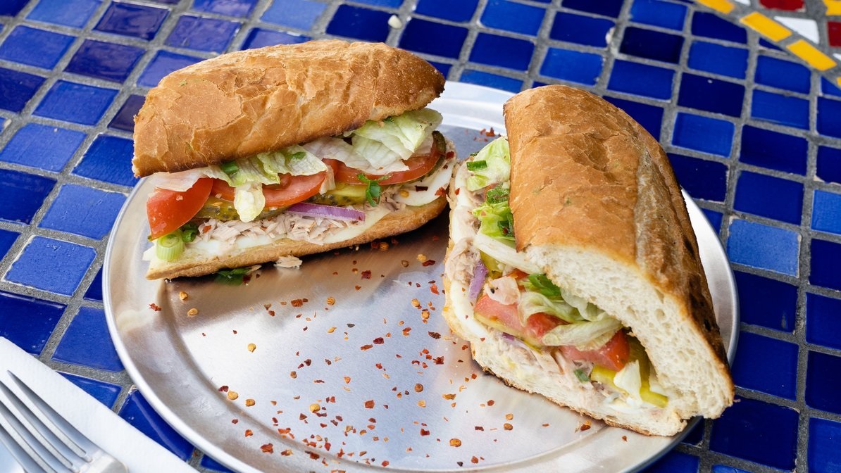 Order Ultimate Tuna Sandwich food online from Subzilla store, Anaheim on bringmethat.com