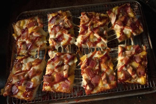 Order Small Aloha BBQ Chicken food online from Jet's Pizza - Madison St store, Clarksville on bringmethat.com