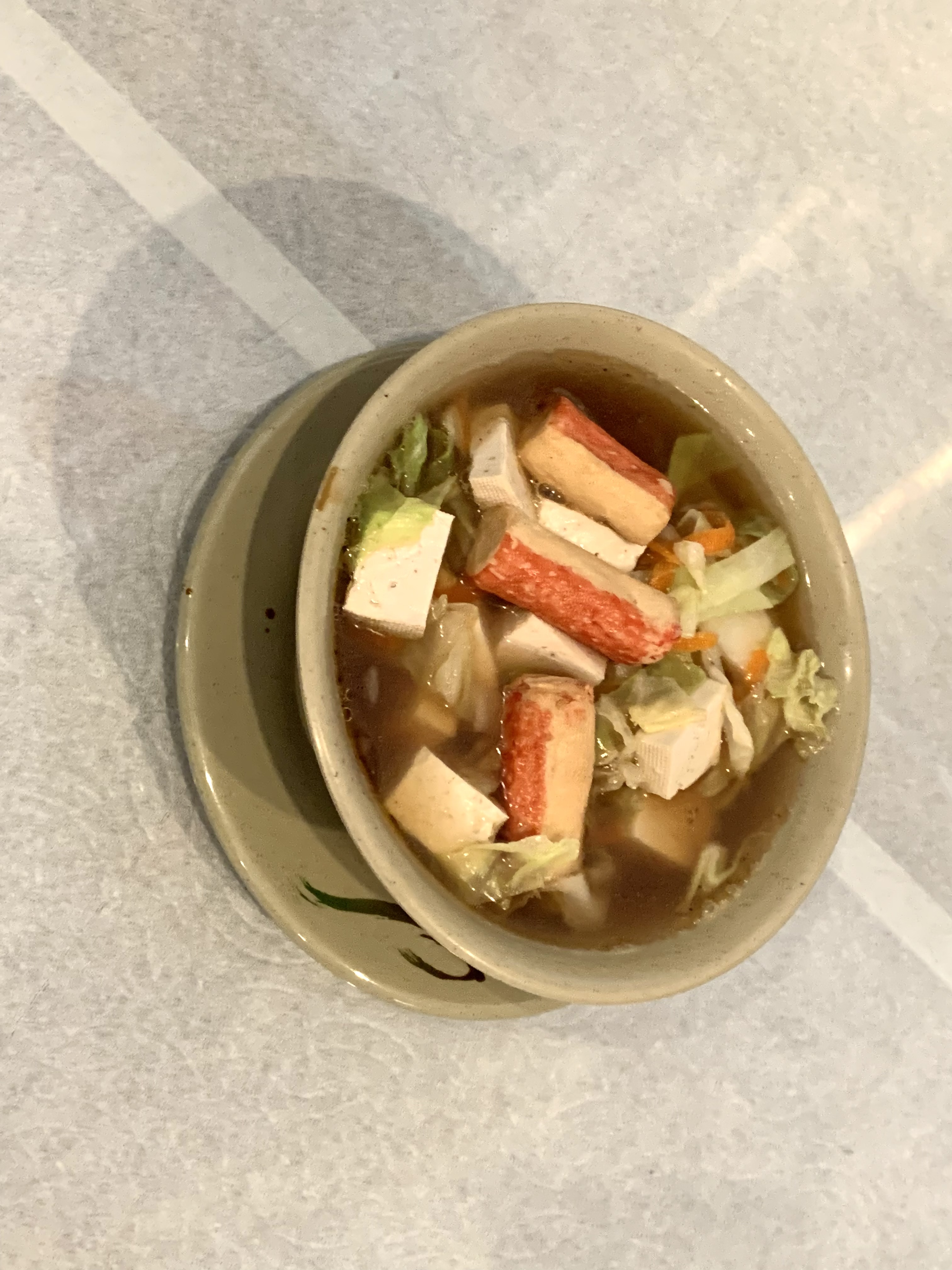Order Seafood and Tofu Soup food online from Hong Kong Restaurant store, Manteca on bringmethat.com