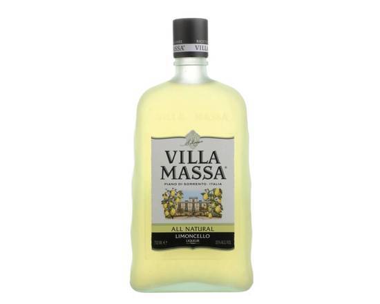 Order Villa Massa Limoncello, 750mL liqueur (30.0% ABV) food online from Cold Spring Liquor store, Liberty Hill on bringmethat.com