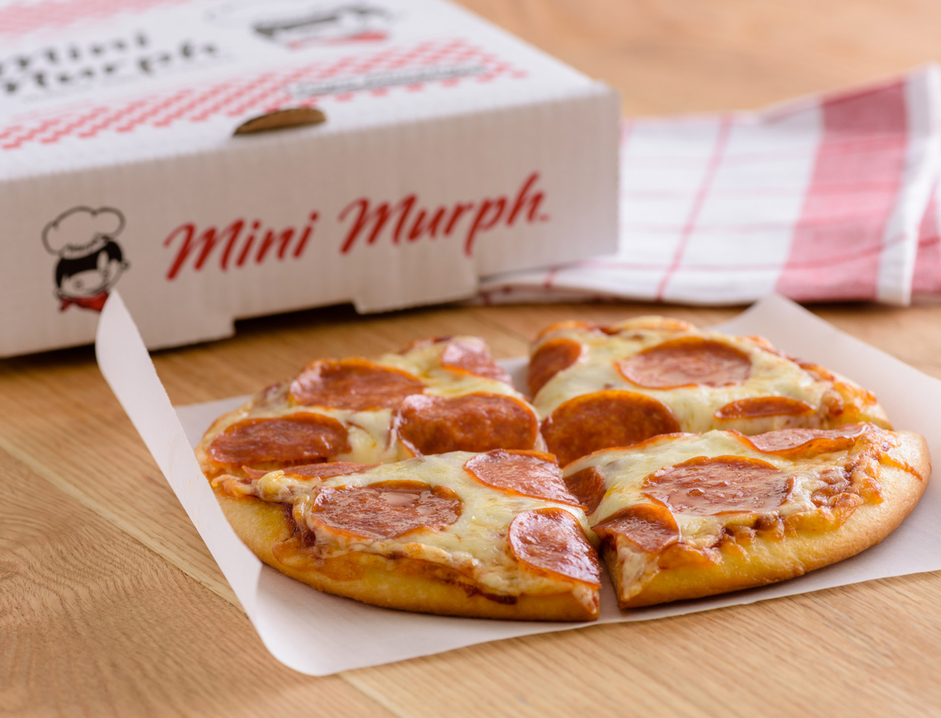 Order Mini Murph Pepperoni Pizza (Baking Required) food online from Papa Murphys Take N Bake Pizza store, Albuquerque on bringmethat.com
