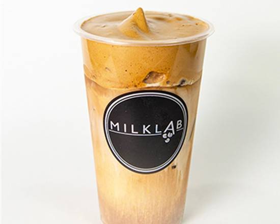 Order Dalgona Milk Cap Latte food online from MILKLAB store, Durham on bringmethat.com