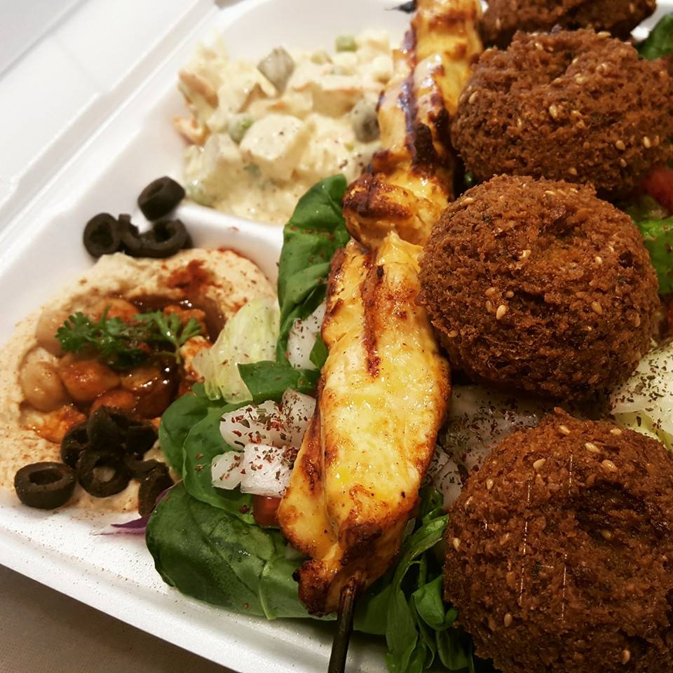 Order Half and Half Plate food online from King Mediterrano store, Torrance on bringmethat.com
