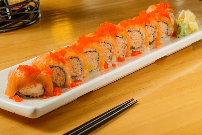 Order Orange Blossom Roll food online from Fusion Cafe store, Metairie on bringmethat.com