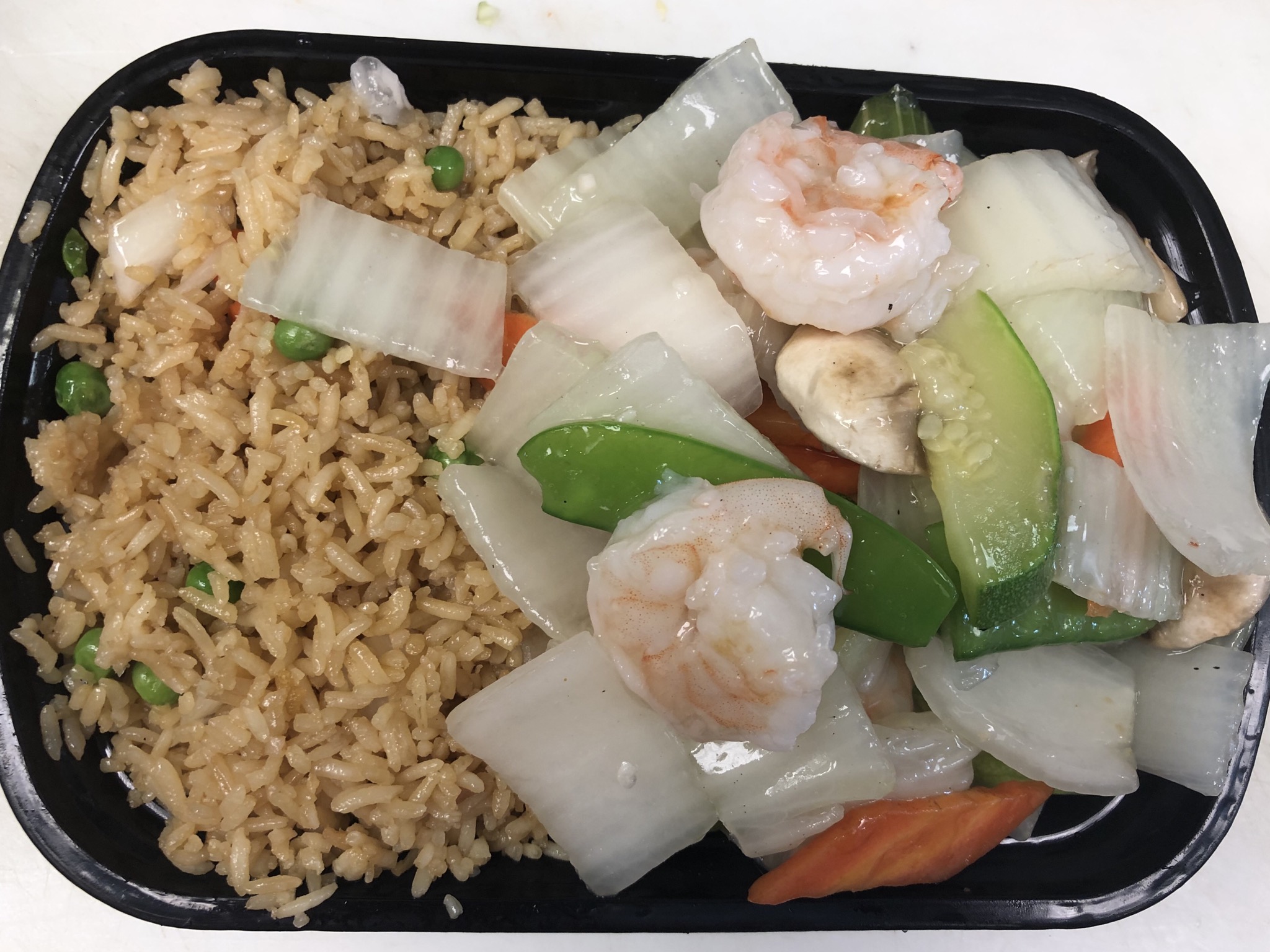 Order D6. Chinese Vegetable with Shrimp Combo白菜虾 food online from JJ China store, Morrisville on bringmethat.com